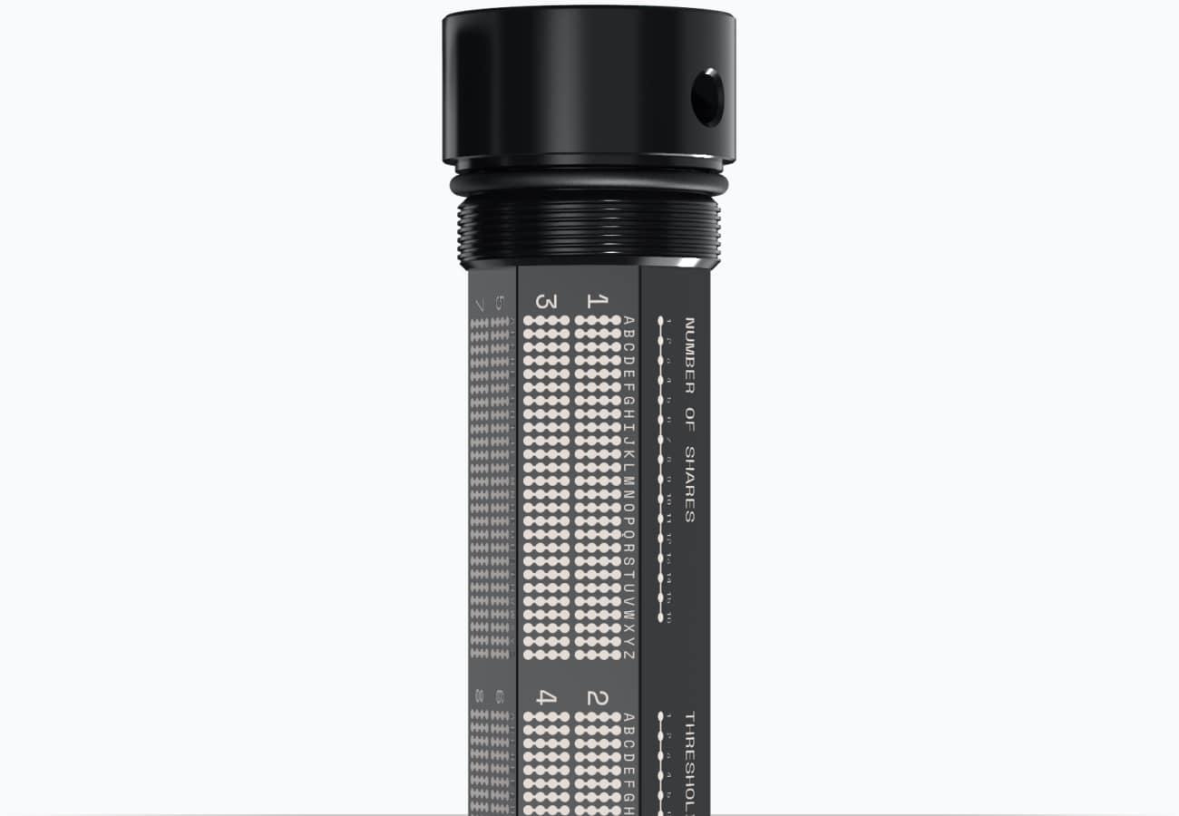 Trezor Keep Metal 20-word